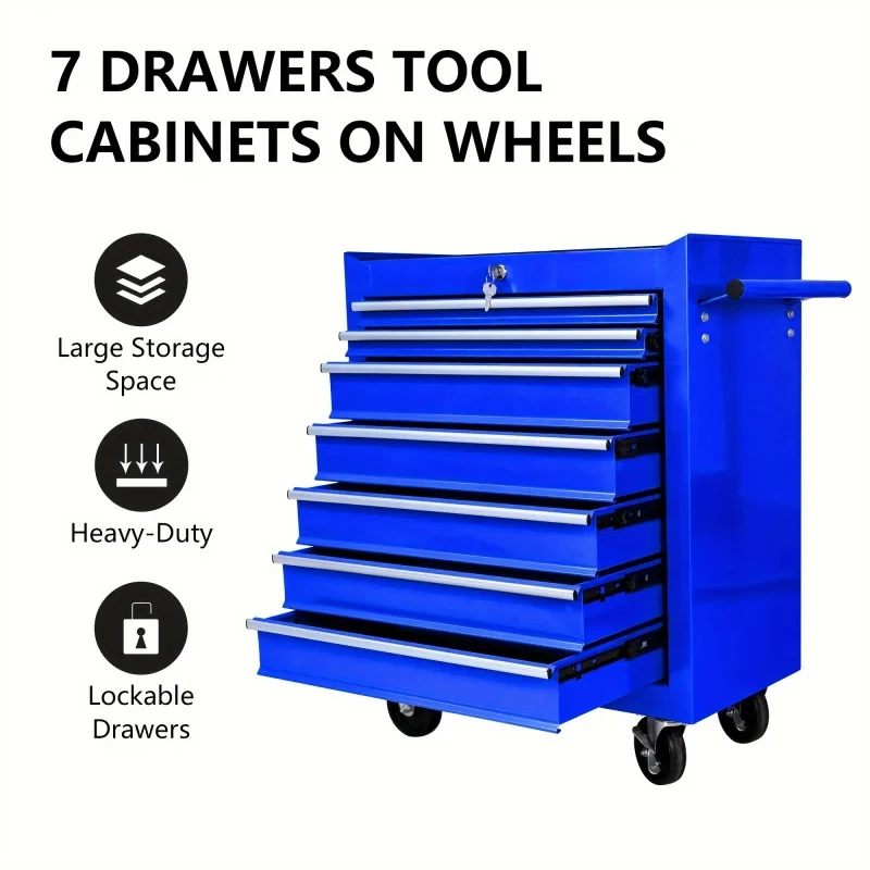Tools Trolley For Workshop - عربة أدوات متعددة الوظائف ذات 7