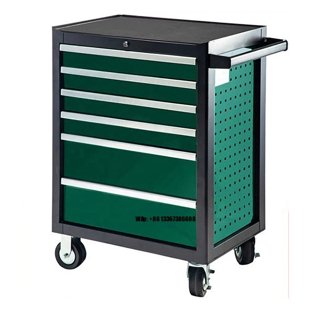 Tools Trolley For Workshop - صندوق أدوات معدني متحرك بـ 68