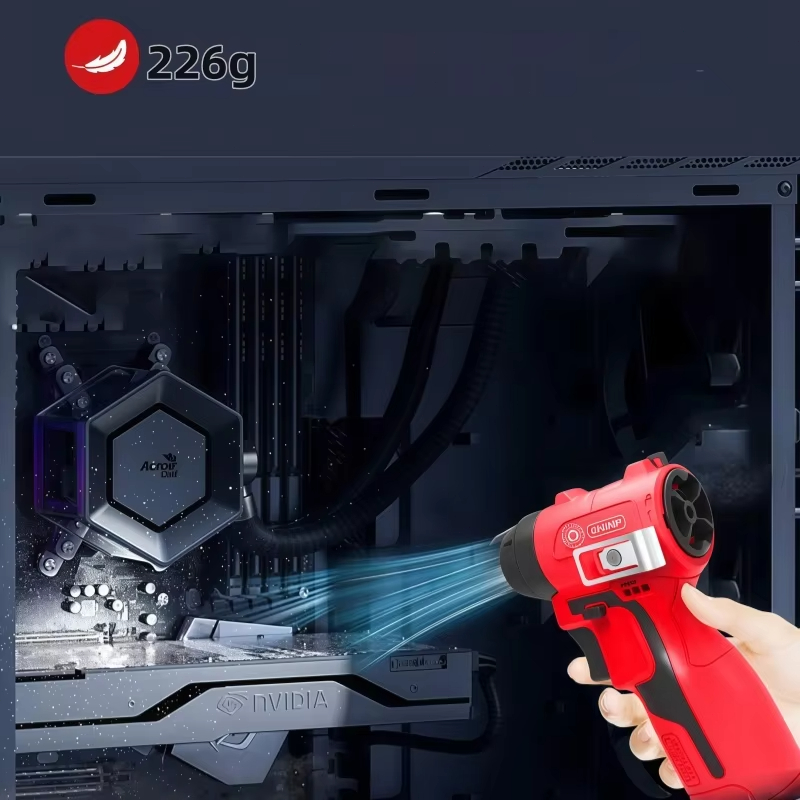 Milwaukee Drill M12 Fuel - منفاخ هواء صغير CT091 بدون فرشاة،