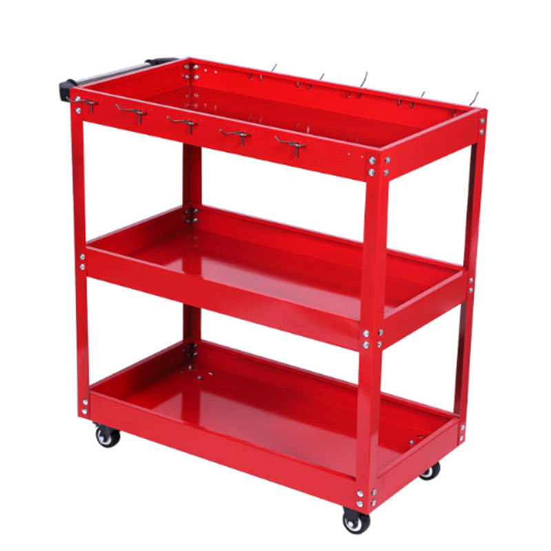 عربة أدوات متحركة بثلاثة طوابق - مراجعة Tools Trolley For Workshop وسعره