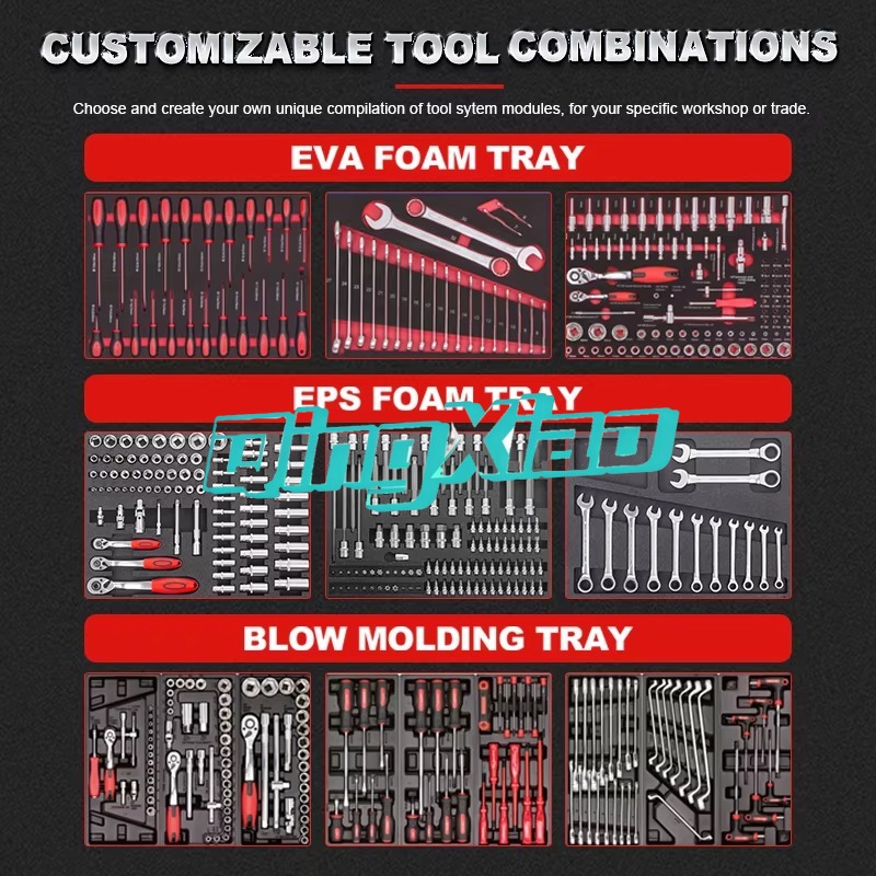 خزانة أدوات متنقلة بـ 7 أدراج  - مراجعة Tools Trolley For Workshop وسعره