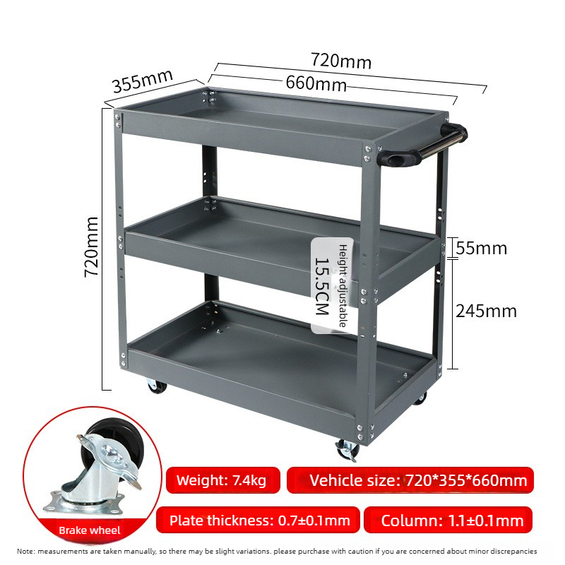 عربة أدوات للورش الميكانيكية م - مراجعة Tools Trolley For Workshop وسعره