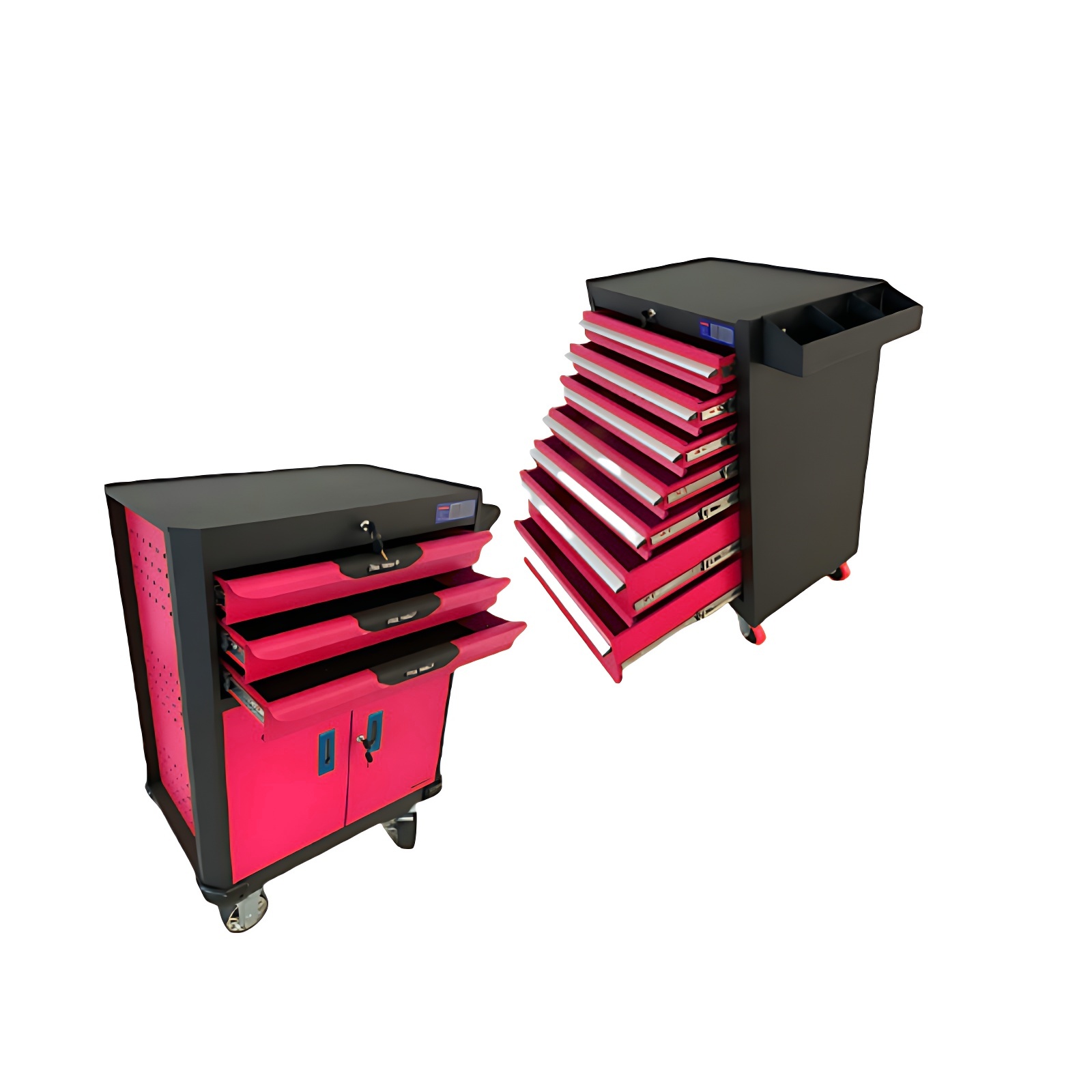 عربة أدوات يدوية جديدة بـ 7 أد - مراجعة Tools Trolley For Workshop وسعره