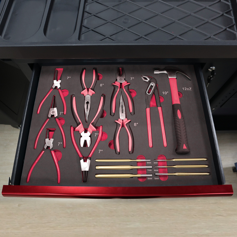 عربة أدوات بـ 7 أدراج مع مجموع - مراجعة Tools Trolley For Workshop وسعره