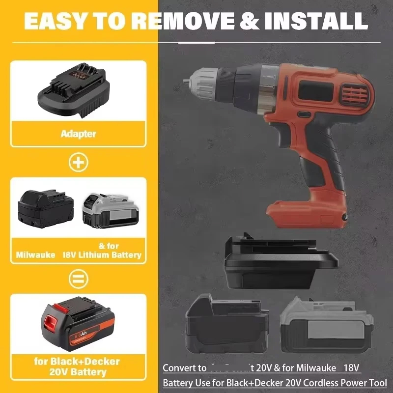 محول أدوات بلاك ديكر لبطاريات  - مراجعة Black+Decker Tool Cordless وسعره