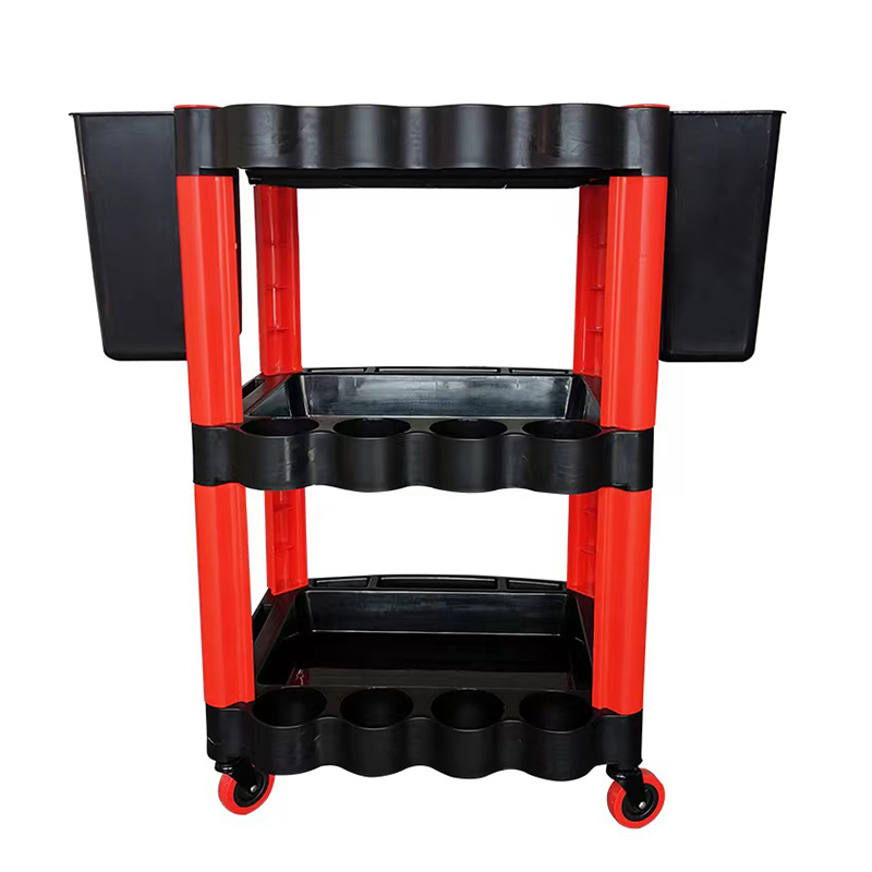 عربة بثلاث طبقات للسيارة ، تخز - مراجعة Tools Trolley For Workshop وسعره