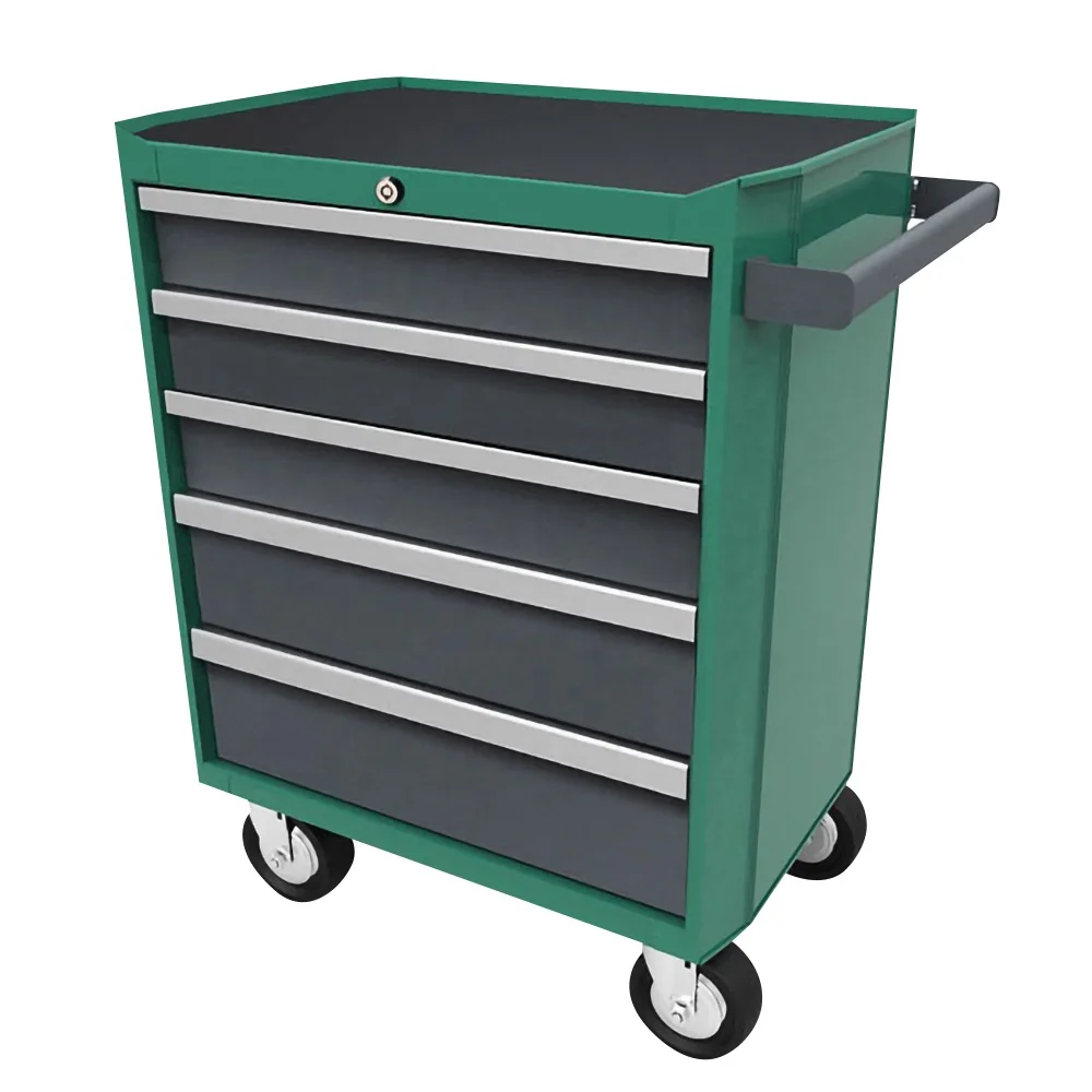 صندوق أدوات معدني متحرك بـ 68  - مراجعة Tools Trolley For Workshop وسعره