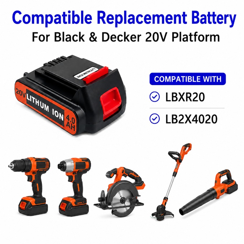 بطارية 20 فولت 6.0 أمبير ساعة  - مراجعة Black+Decker Tool Cordless وسعره