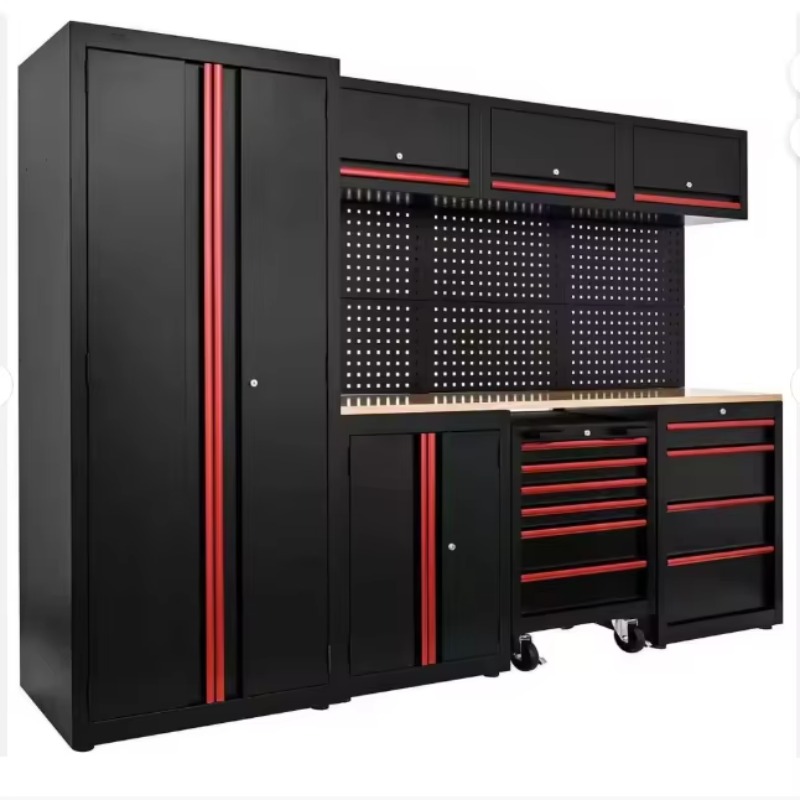 مجموعة خزائن أدوات قابلة للتخص - مراجعة Tools Trolley For Workshop وسعره