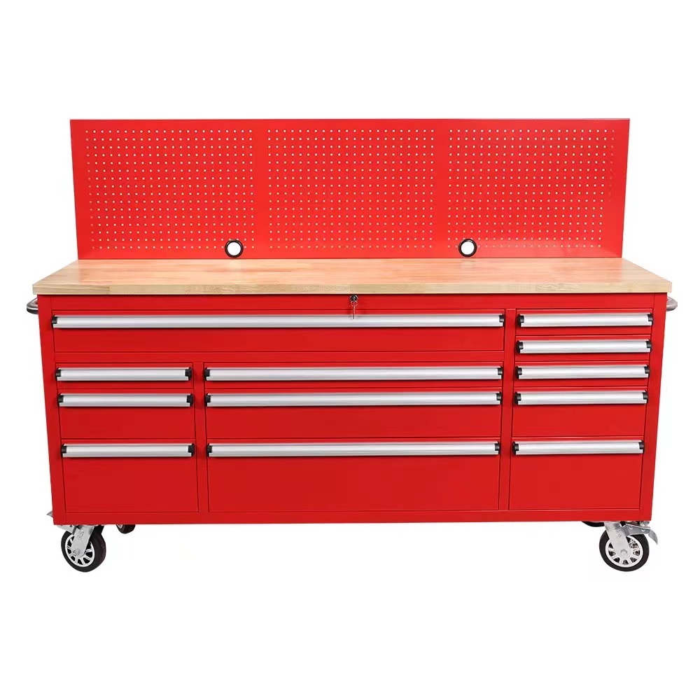 خزانة أدوات معدنية متينة على ع - مراجعة Tools Trolley For Workshop وسعره