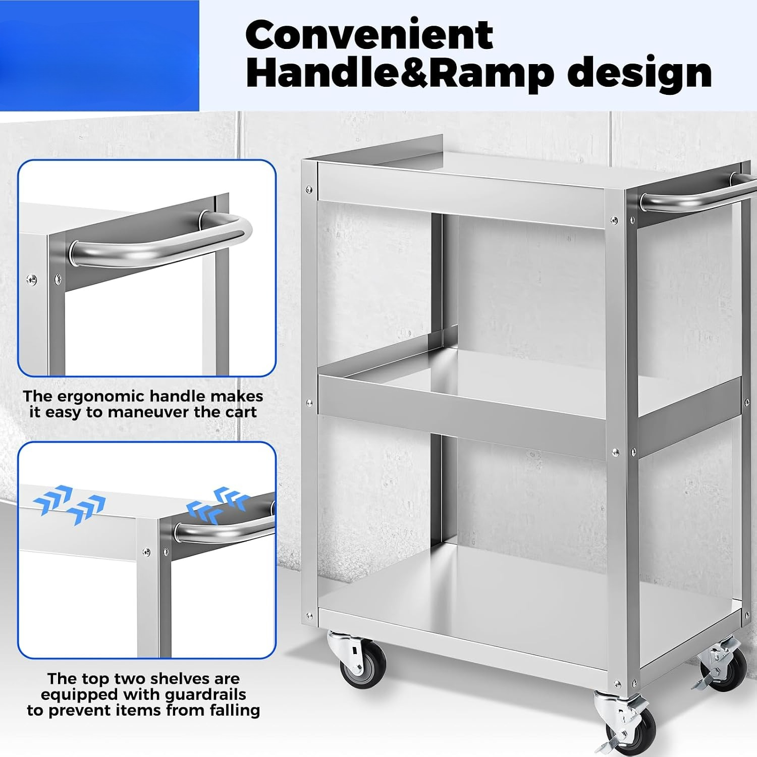عربة خدمة متحركة من الفولاذ ال - مراجعة Tools Trolley For Workshop وسعره